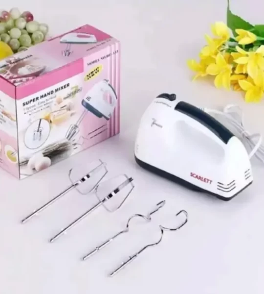 Electric Hand Beater Whisk Egg Beater Cake Baking 7 Speed 100w Silvercrest