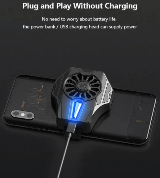 Mobile Cooling Fan Memo L01 Gaming Mobile Phone Cooler Cooling Radiator Semiconductor Fan