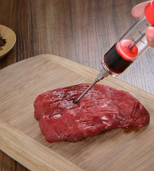 Meat Injector Card Packing Premium Quality