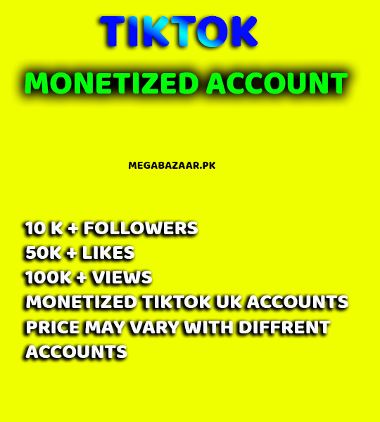 Tiktok Monetized Accounts
