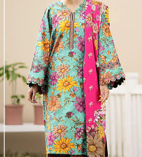 Maria.b. Lawn | Unstitched Collection 3 Pieces Casual Wear| Summer 24