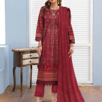 Nisha Designer Lawn | Unstitched Collection 3 Pieces Party Wear| Summer 24